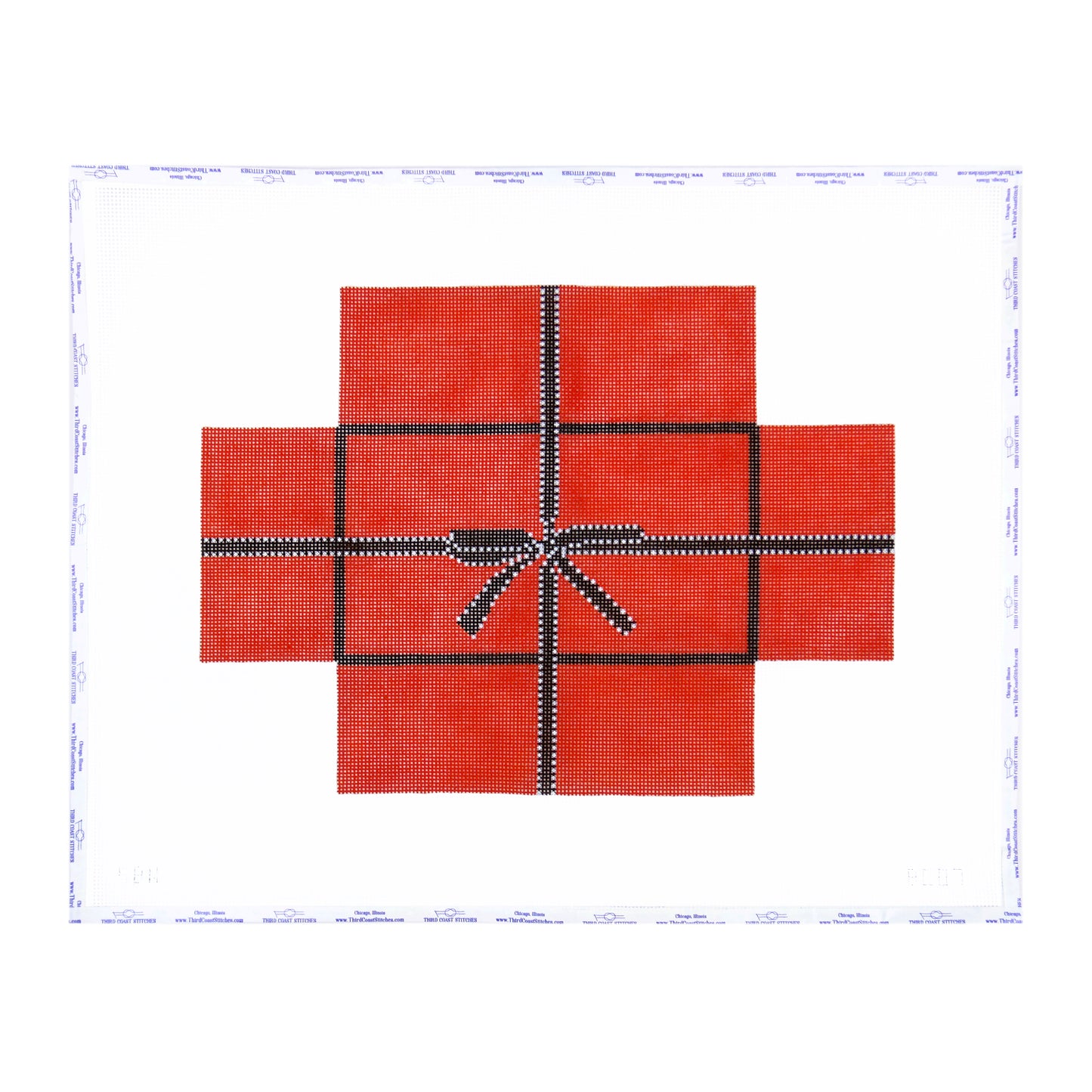 Orange Bow Brick Cover