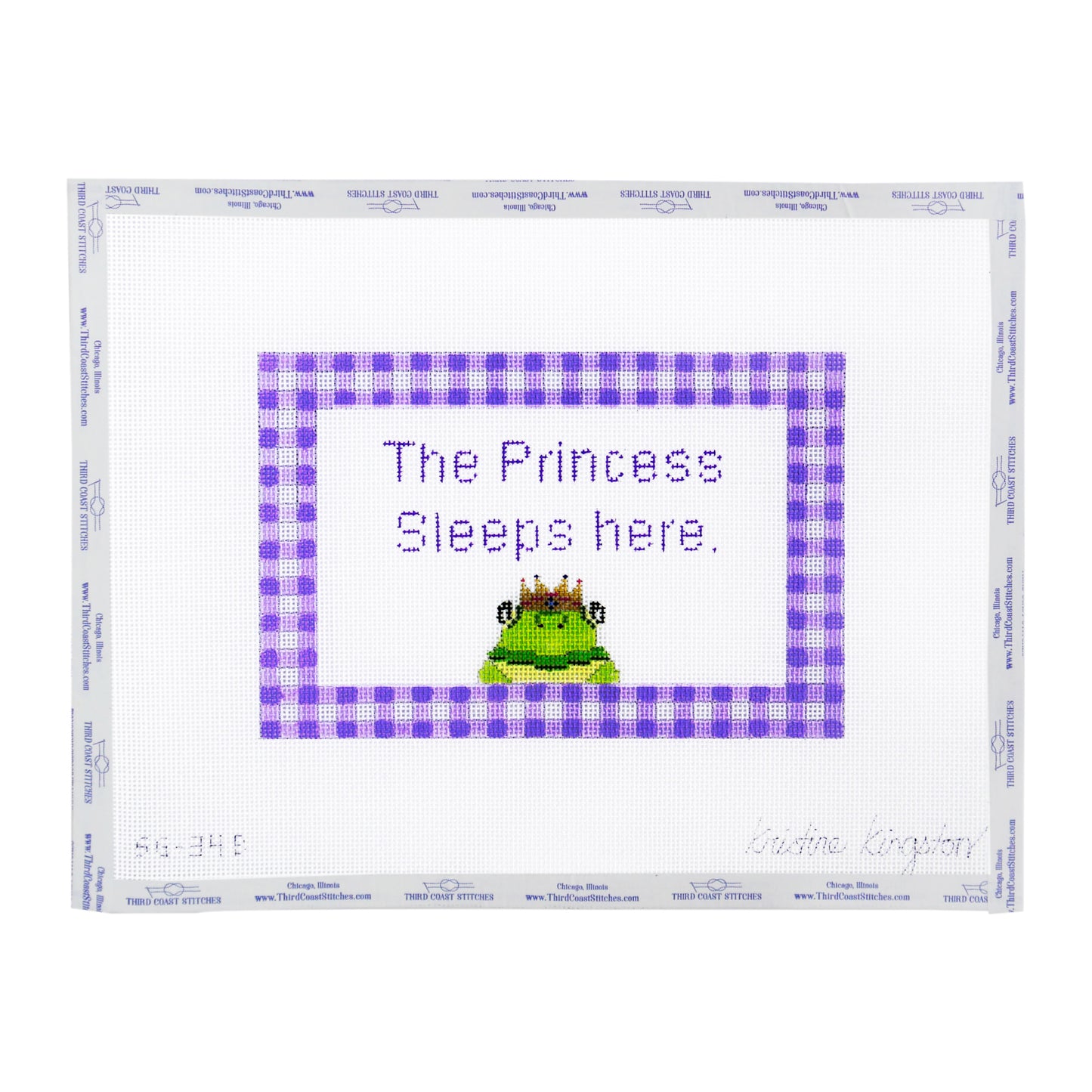 The Princess Sleeps Here (Frog) - Purple