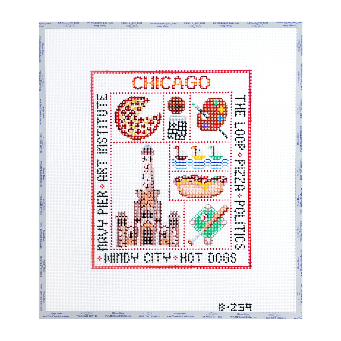 Chicago Icon Canvas