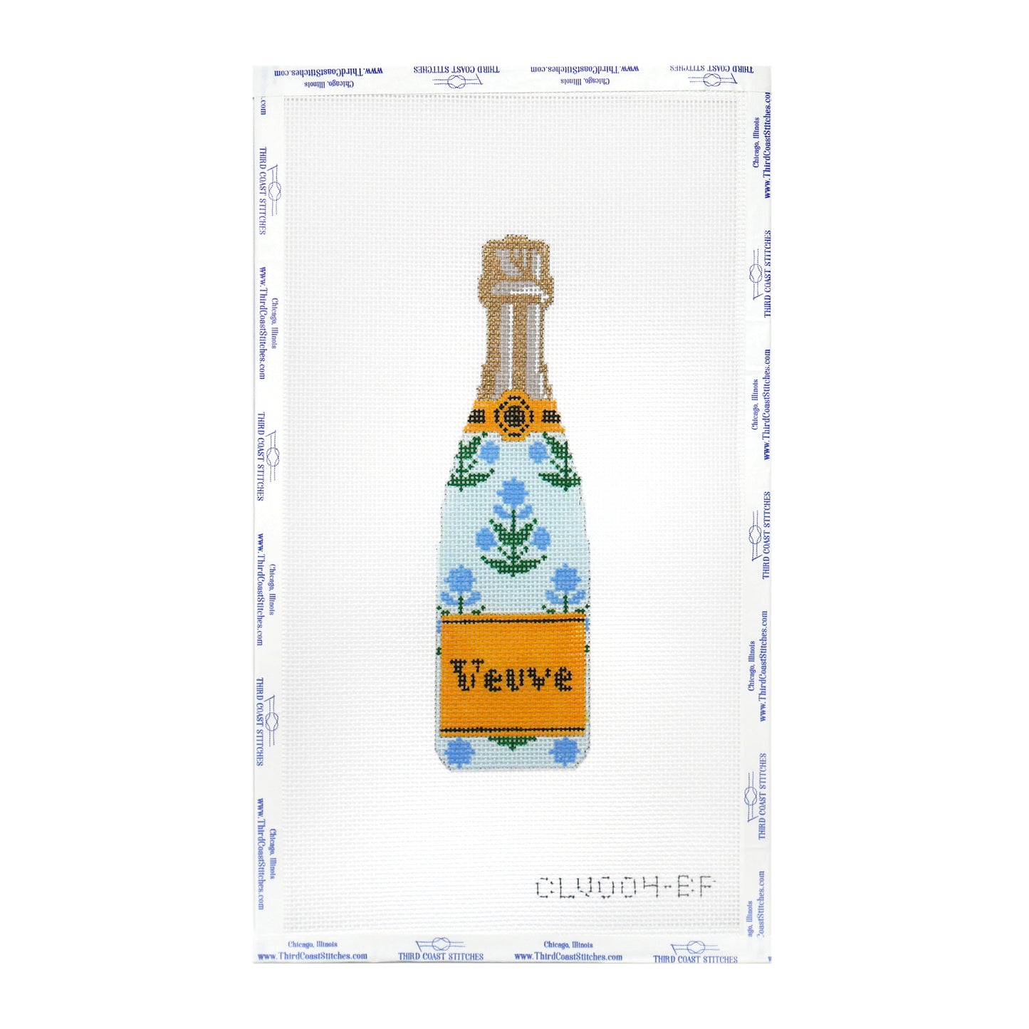 Veuve - Blue Block Print