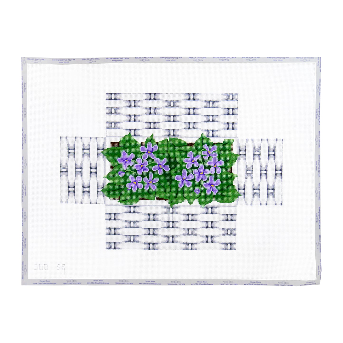 Violet Basket Brick Cover