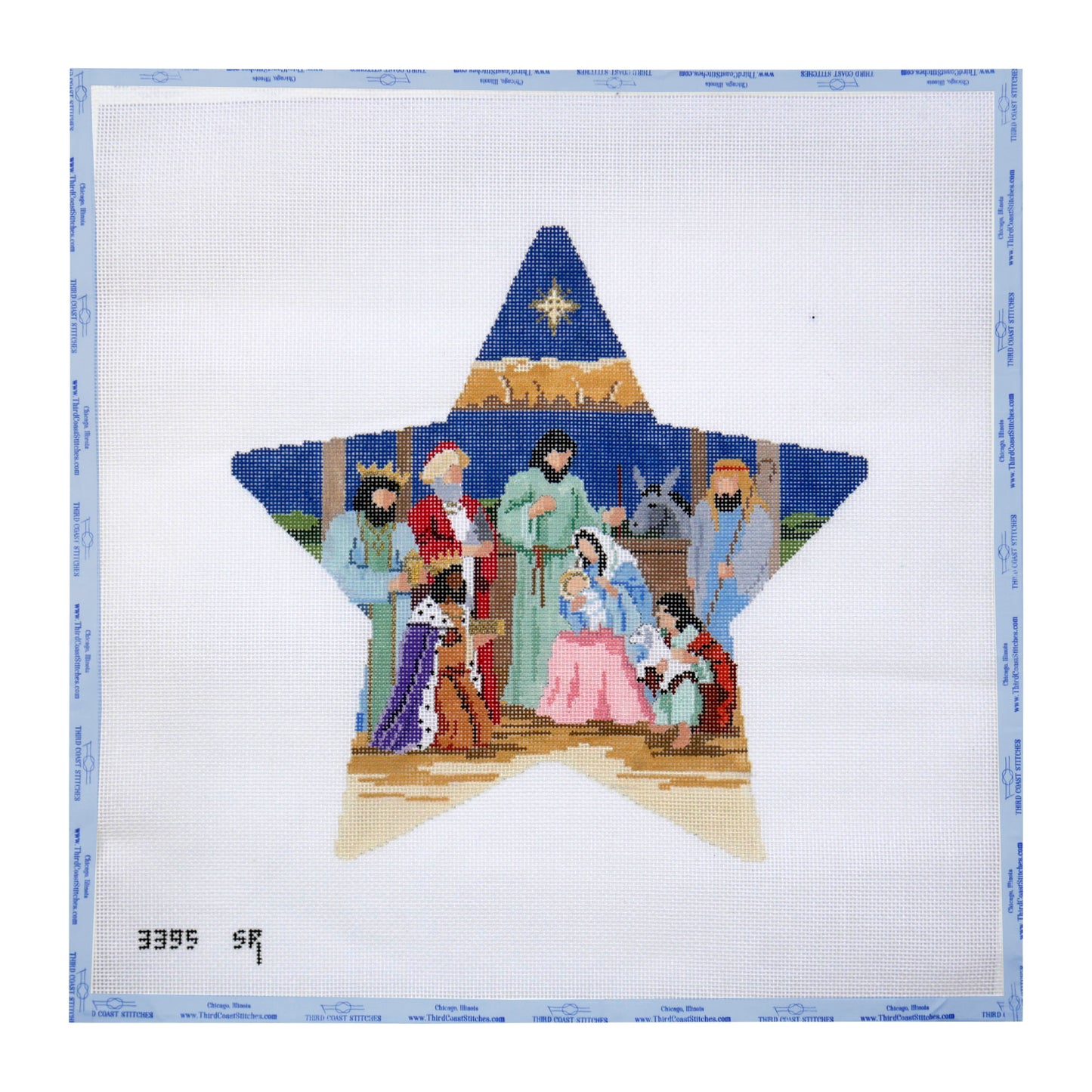 Star Nativity Tree Topper