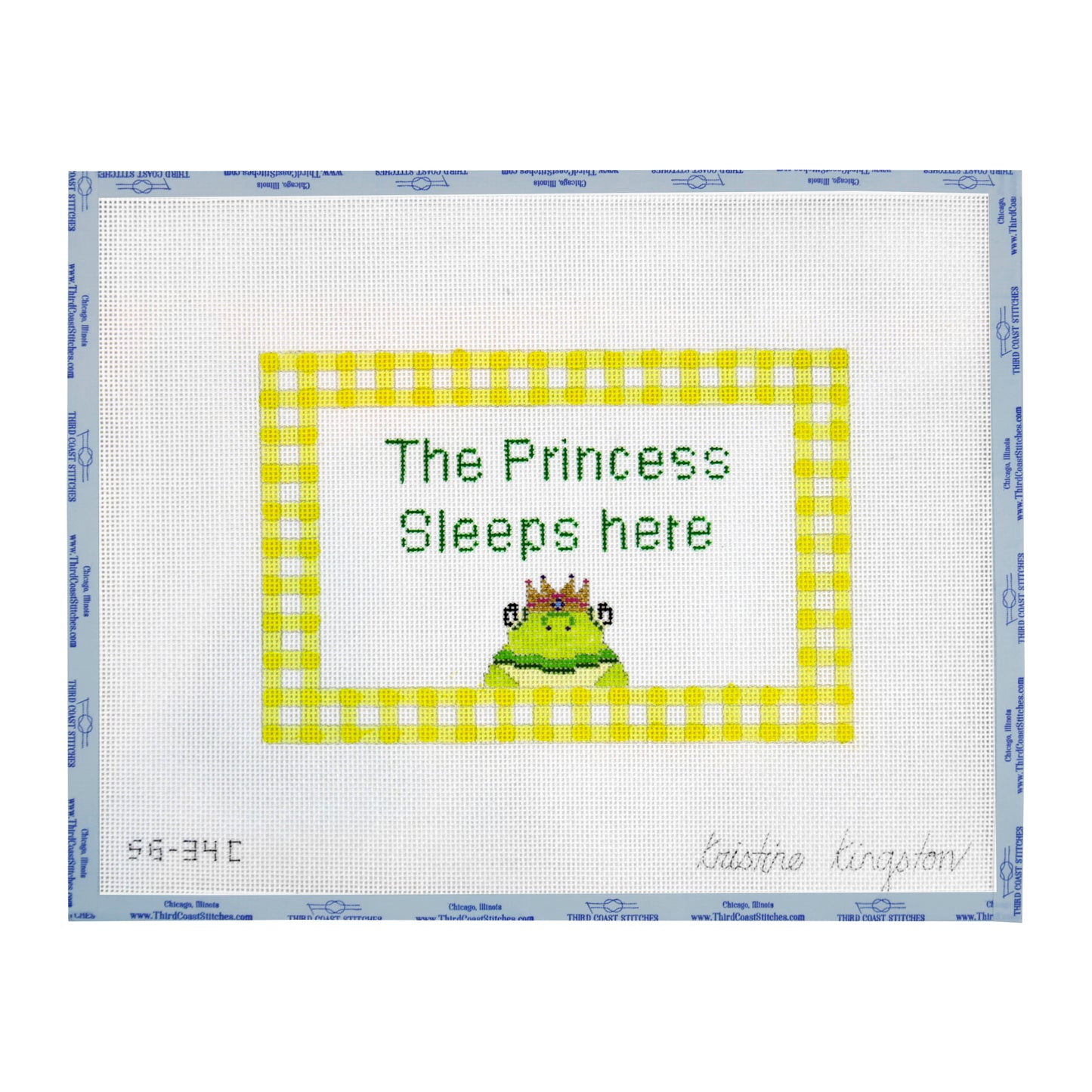 The Princess Sleeps Here (Frog) - Yellow