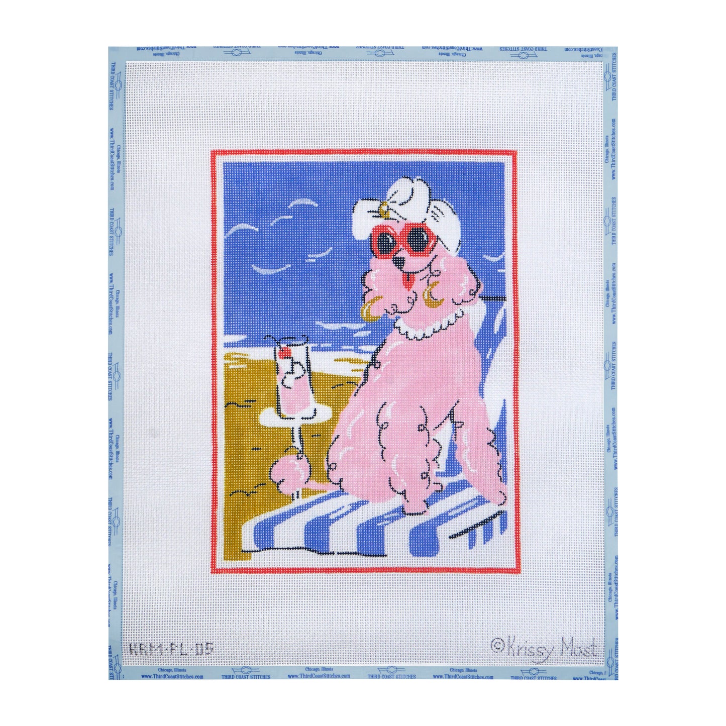 Glamorous Beach Poodle