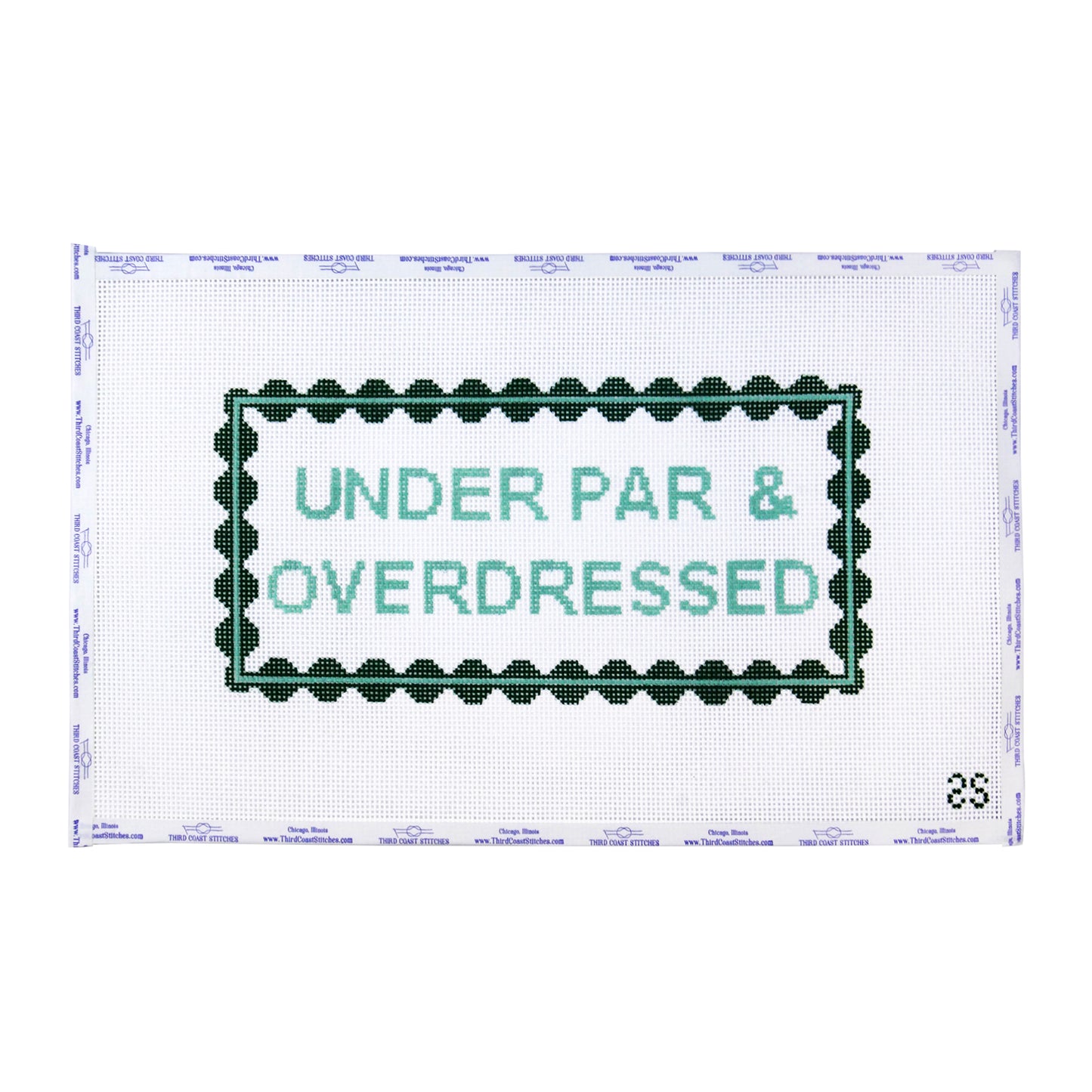 Under Par and Overdressed