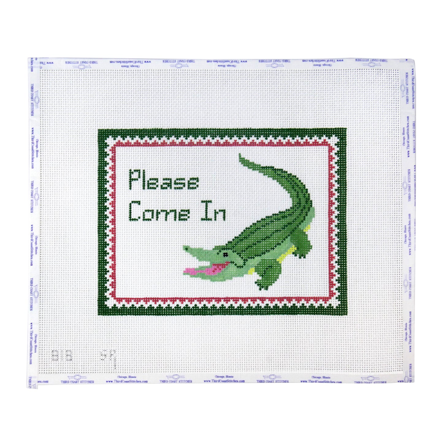 Alligator Please Come In Sign