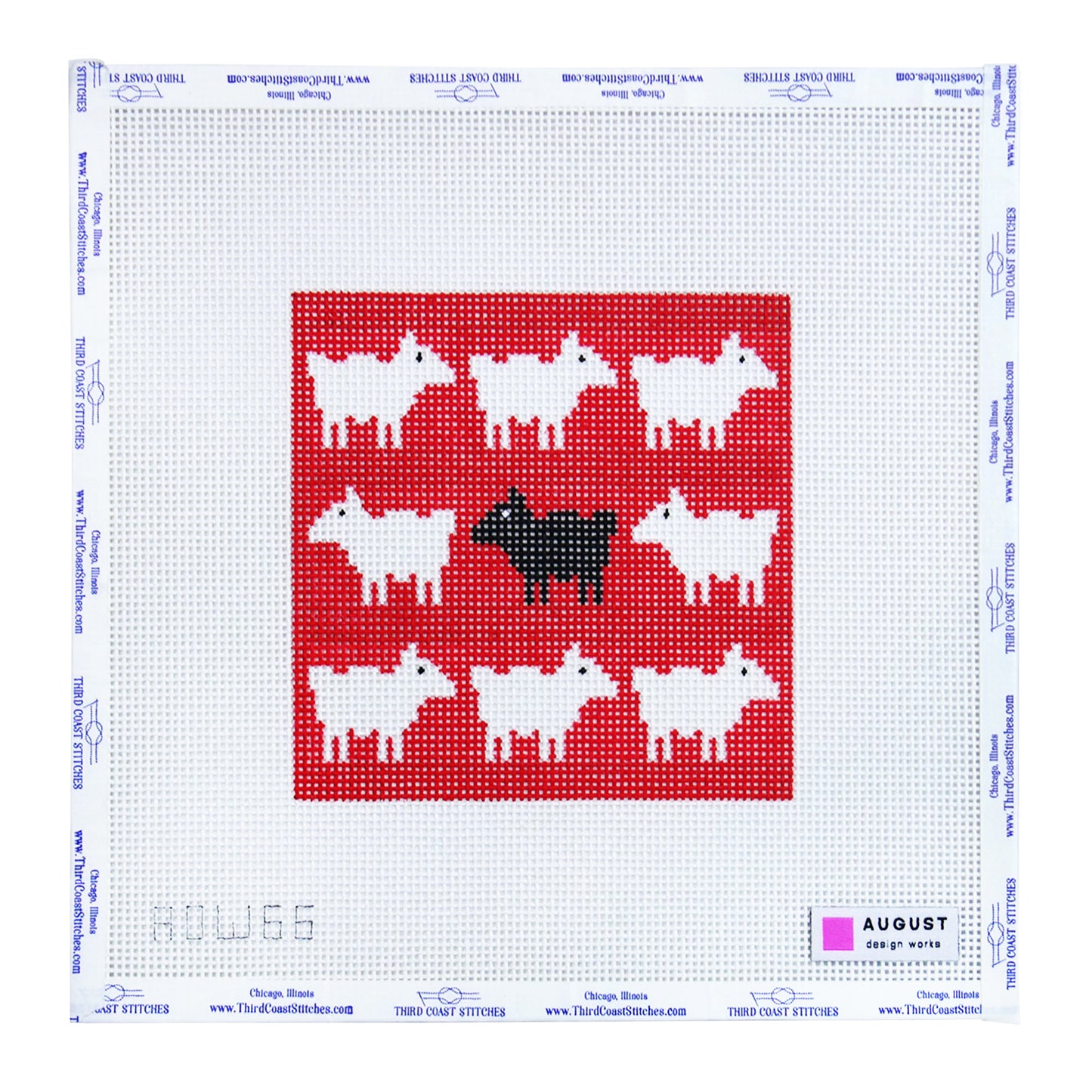 Diana Black Sheep Square