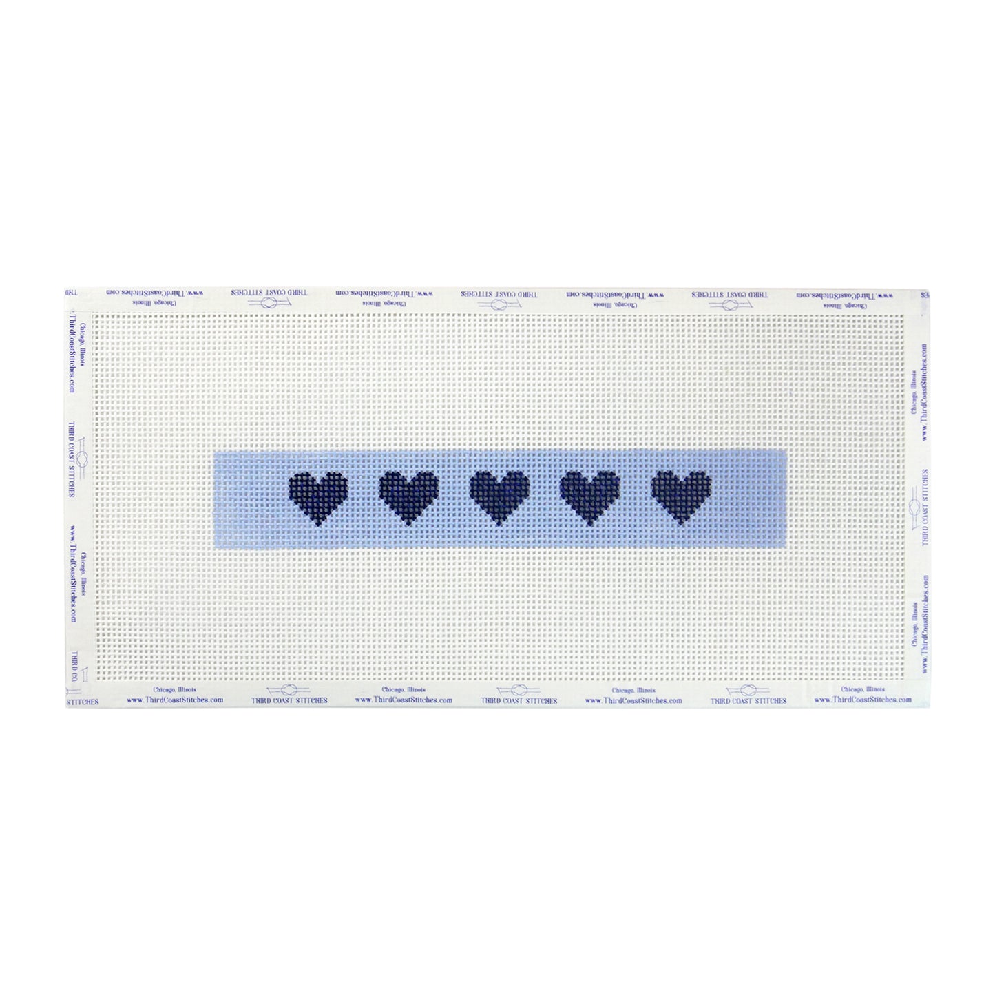 Blue Heart Key Fob