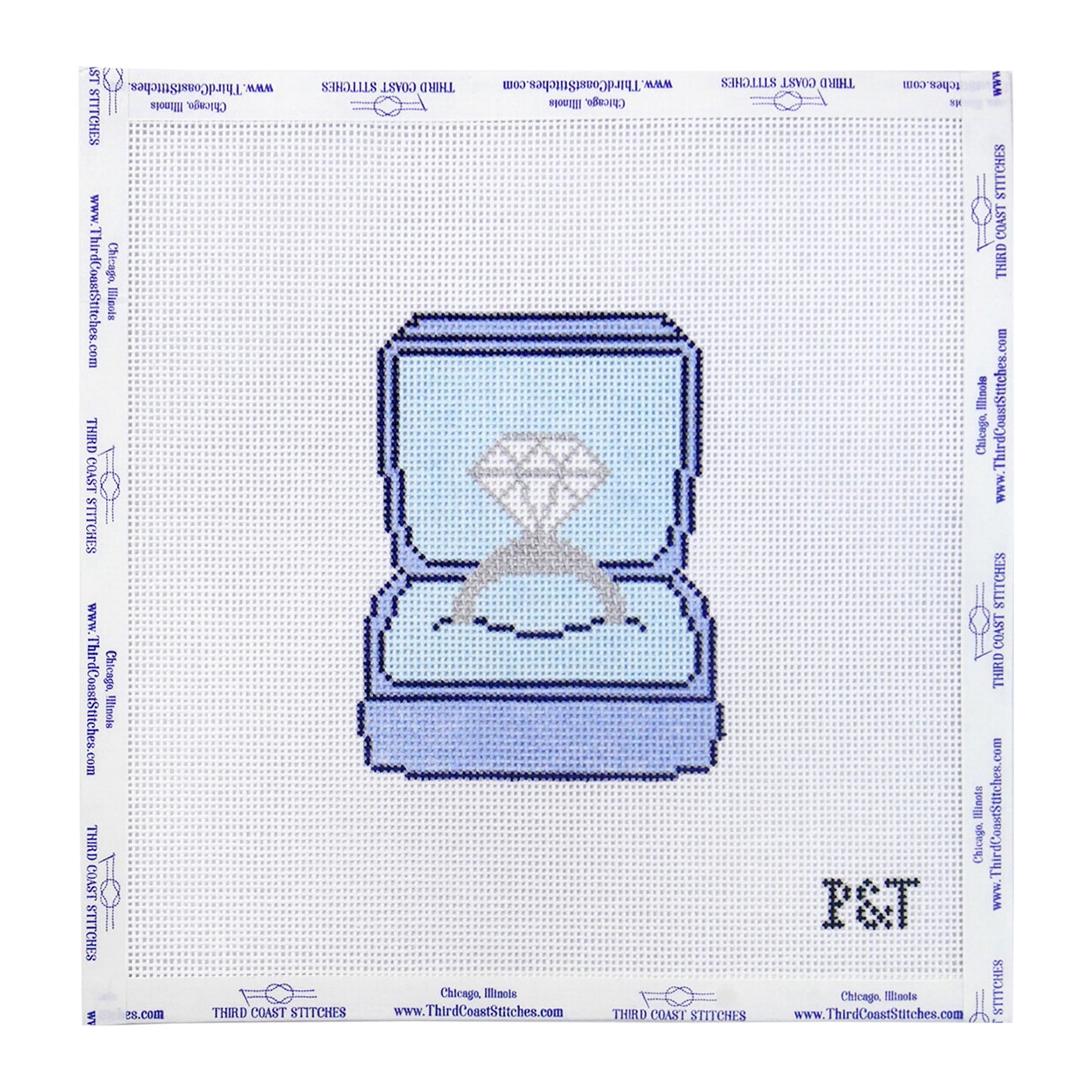Ring Box: Blue
