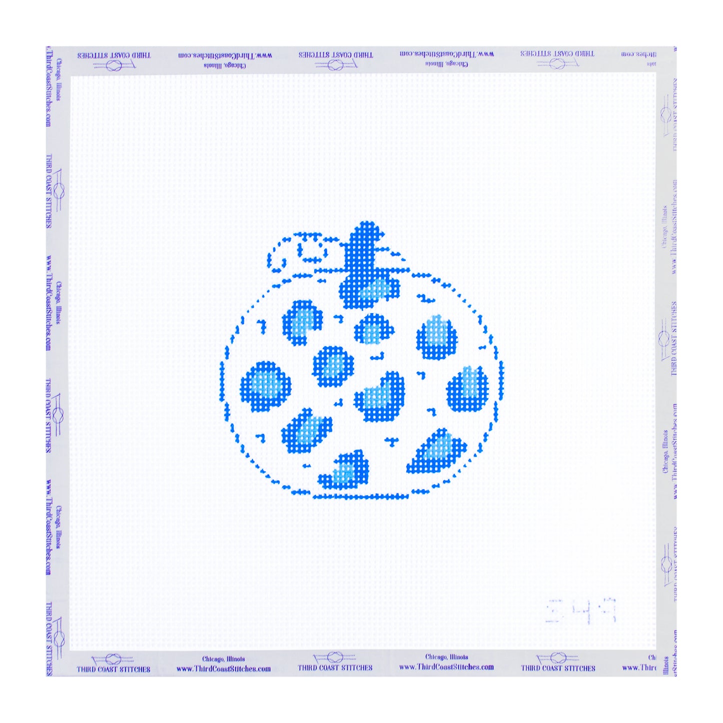 Small Pumpkin: Blue Leopard