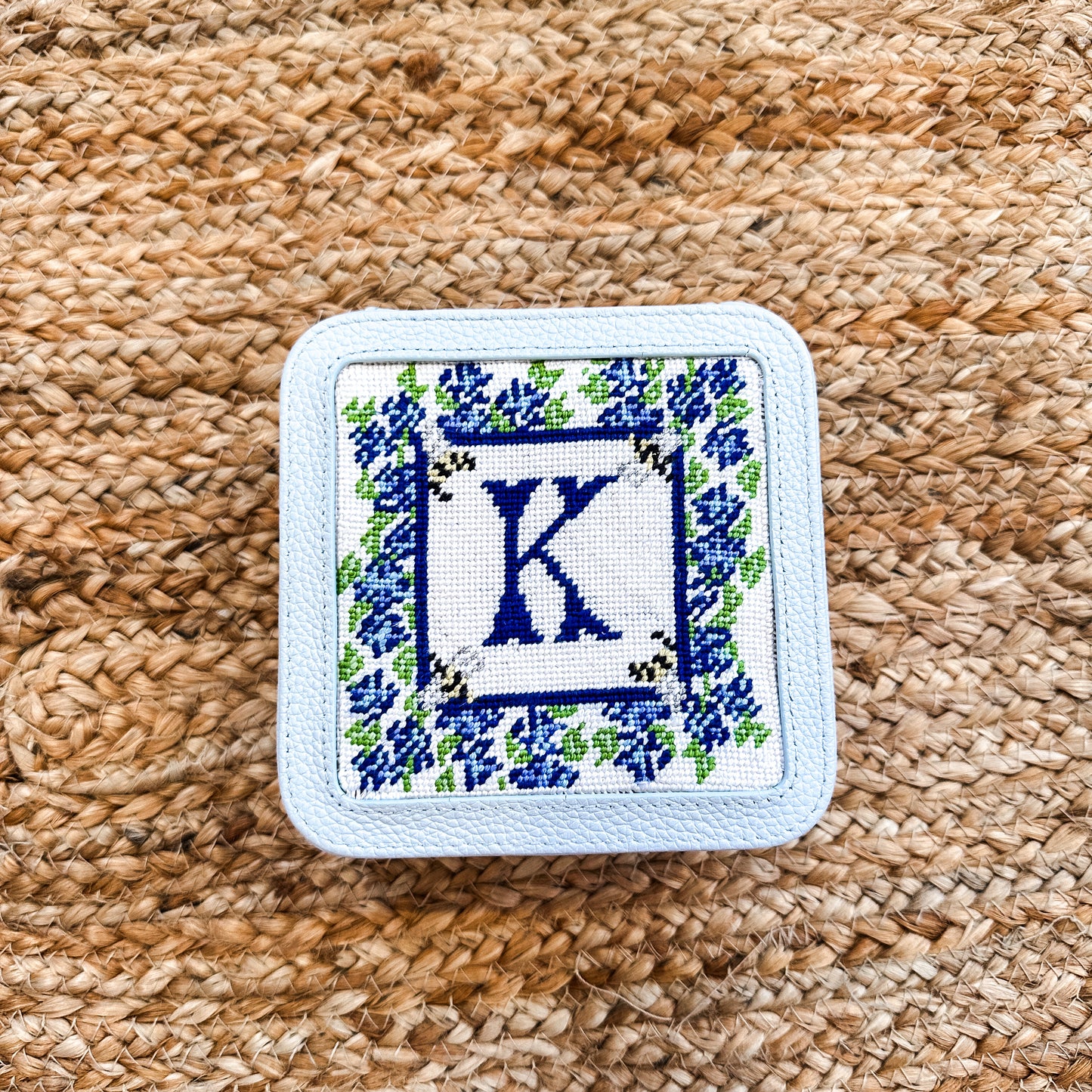 Bee’s Knees Monogram Coaster - Single *EXCLUSIVE*