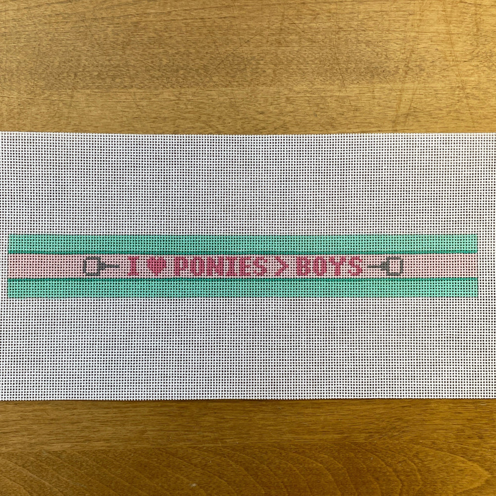 I Heart Ponies Key Fob