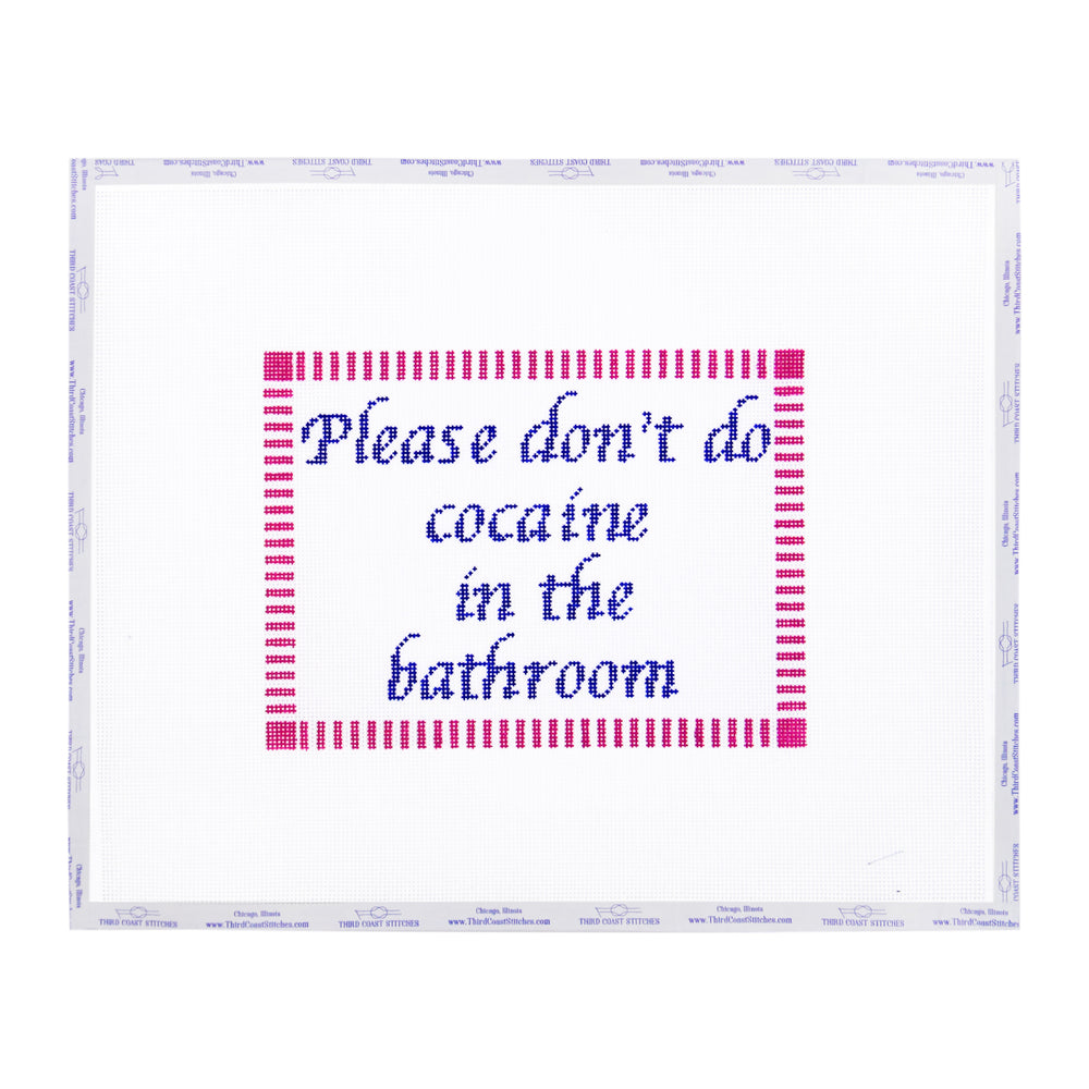 Cocaine in the Bathroom