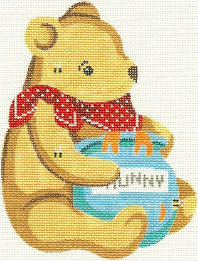 Hunny Bear Ornament 4.5 x 6
