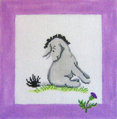 Eeyore and Thistle Pillow 10 x 10