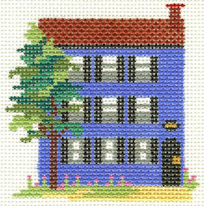 Blue House 3.5 x 4