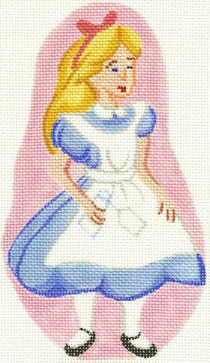 Alice in Wonderland Ornament 4 x 7