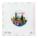 Chicago Round with Sailboats