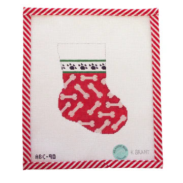 Paw Print Mini Stocking