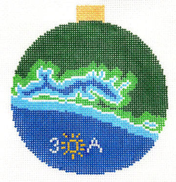 Florida Panhandle - Map Ornament