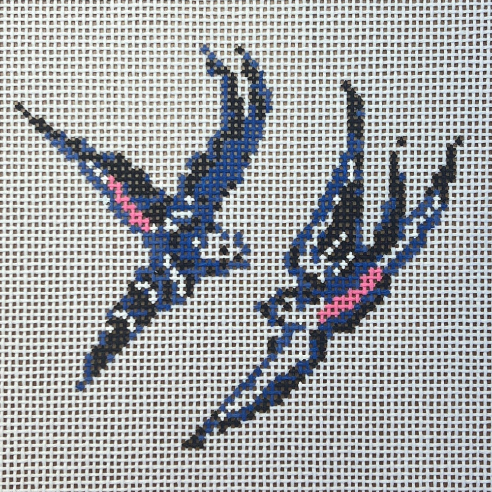 Blue Willow Deconstructed-Birds