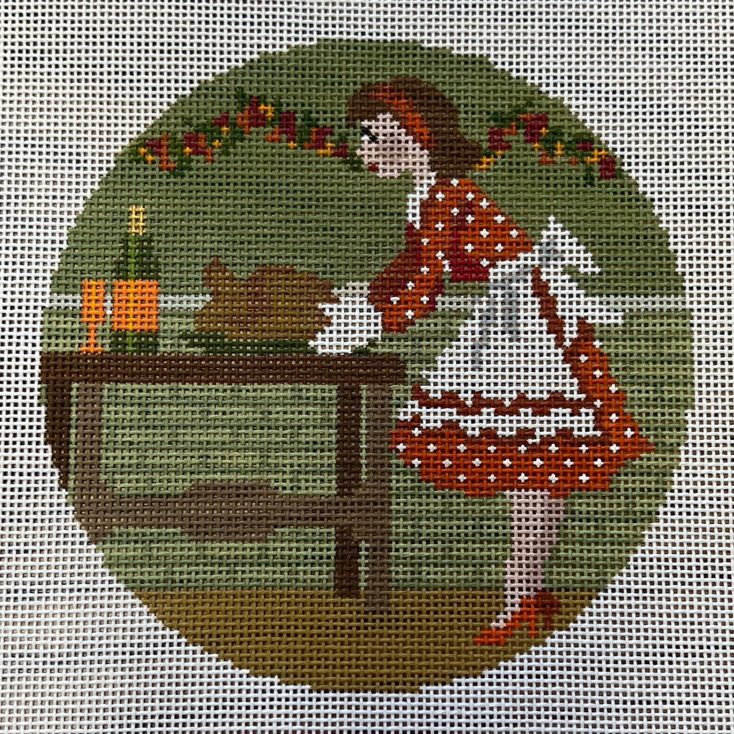 Betty Loves Thanksgiving Canvas and Stitch Guide