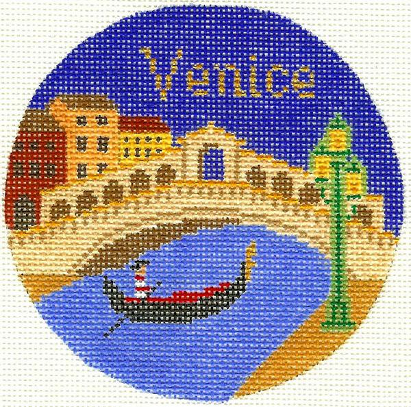 Venice Ornament 4.25 circle