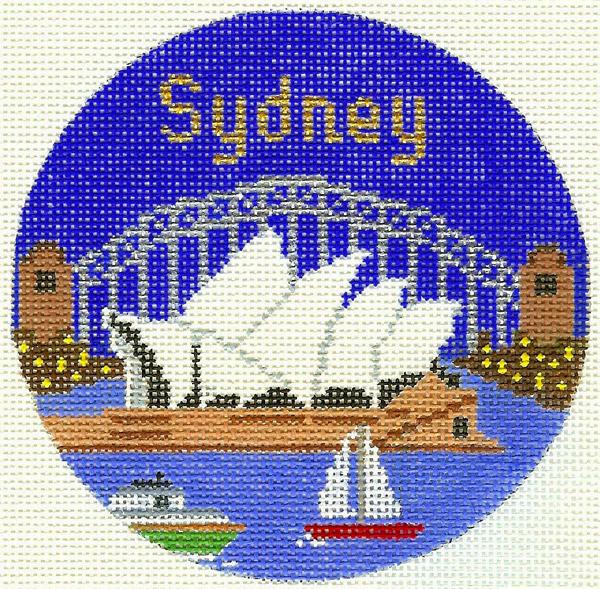 Sydney Ornament 4.25 circle