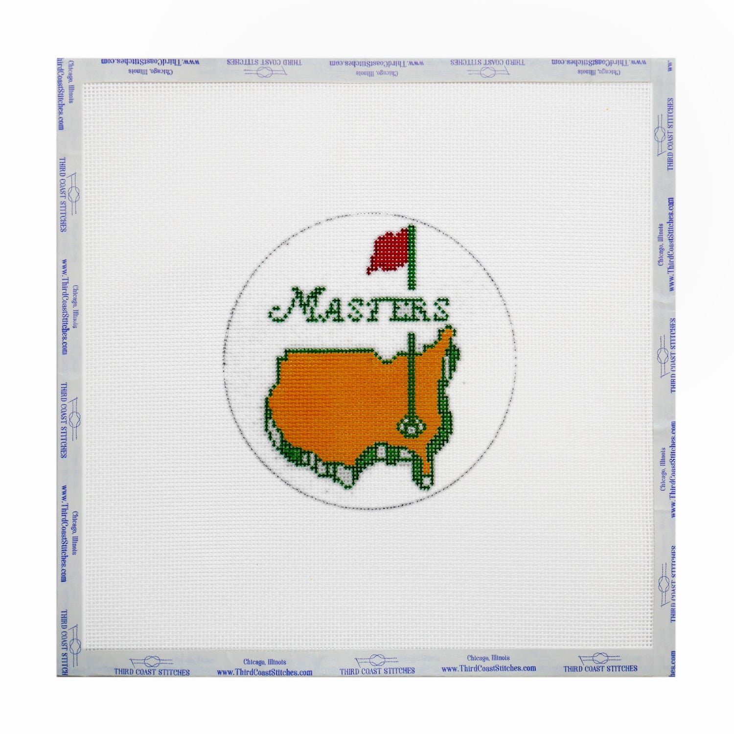 Masters Logo Round – Third Coast Stitches
