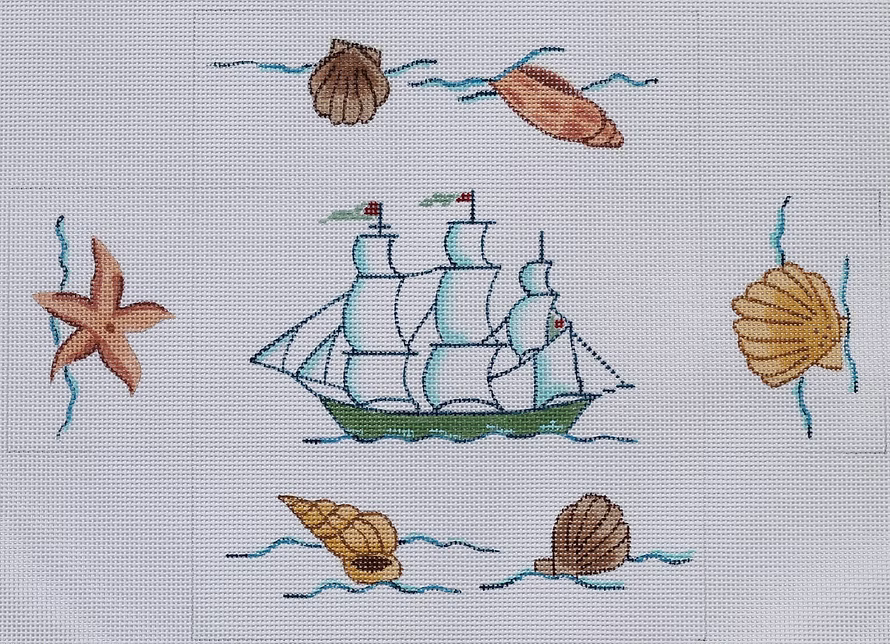 Brick – Clipper Ship w/ Shells