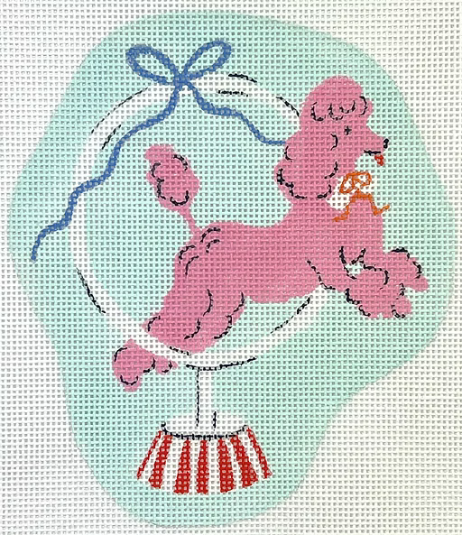Krissy Mast – Circus Dog – Poodle Jumping Through Hoop
