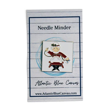 Mrs. Claus Needlepointing needleminder