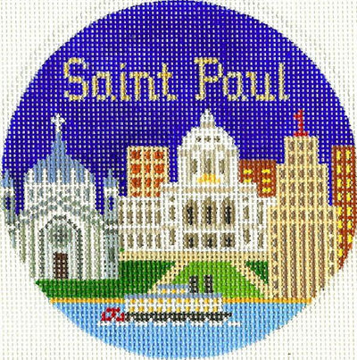 St. Paul Ornament 4.25 circle