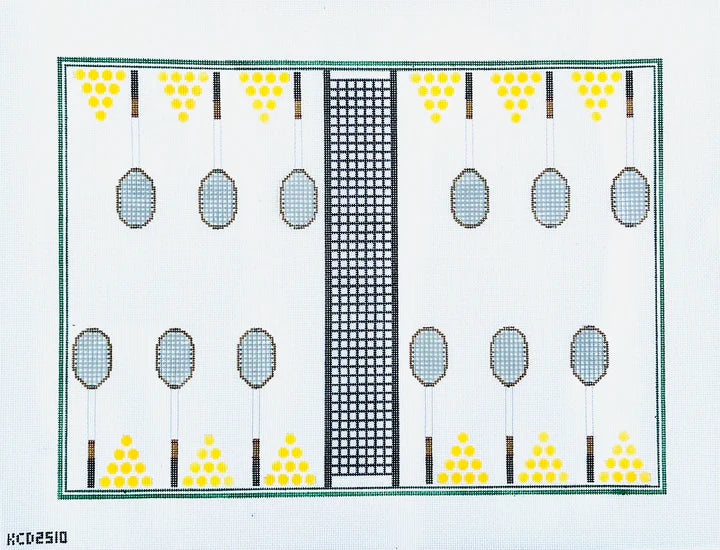 Tennis Backgammon Board