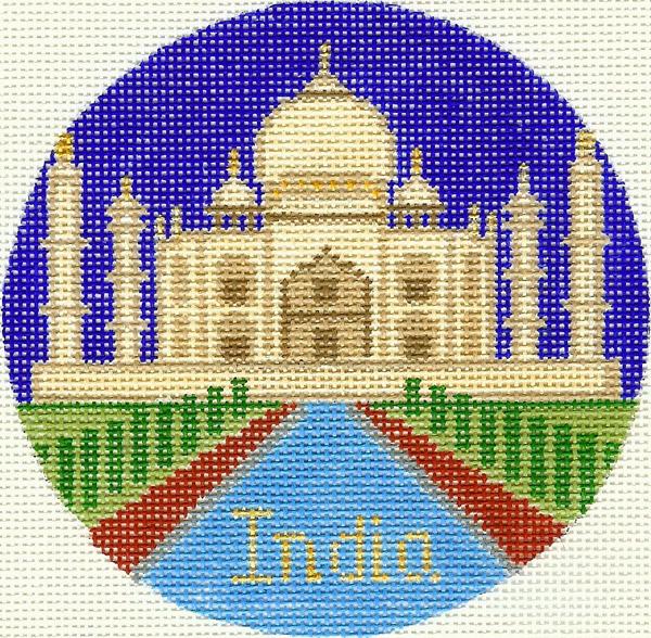 India Ornament 4.25 circle