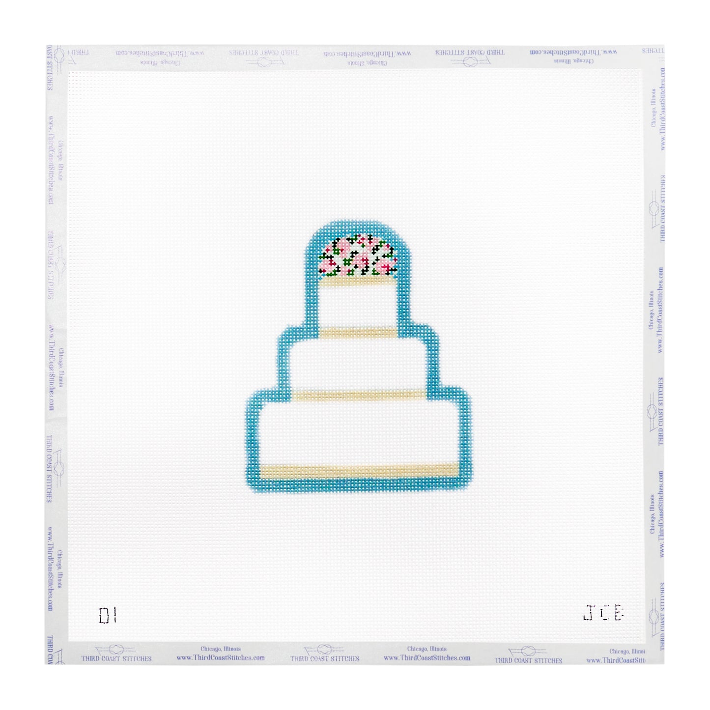 Wedding Cake: Light Blue