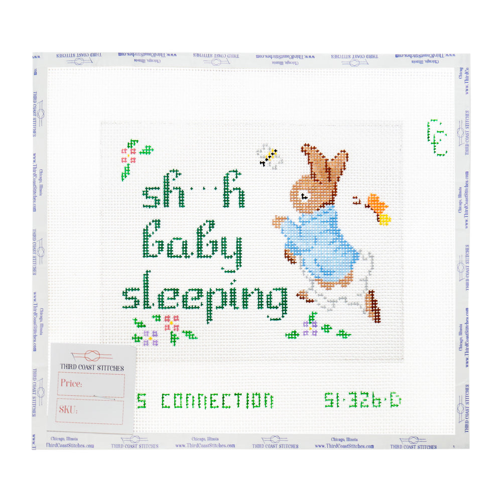 Bunny & Butterflies Baby Sleeping