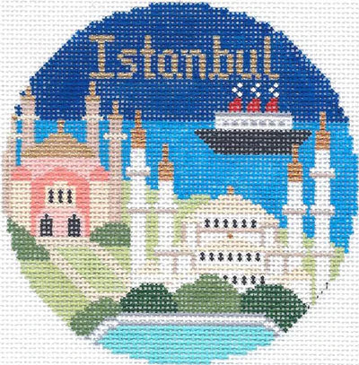 Istanbul Ornament 4.25 round