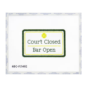 Court Closed, Bar Open - Tennis