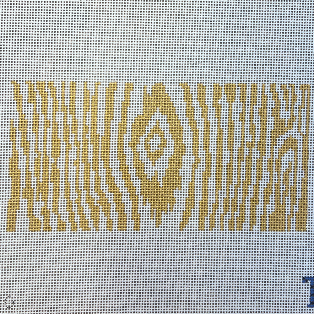 Faux Bois Insert-Gold