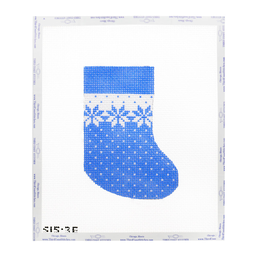 Blue Mini Stocking