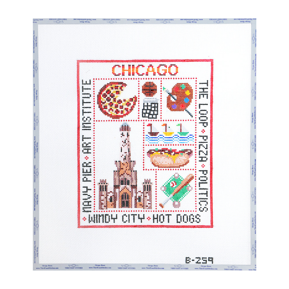 CHICAGO Icon Canvas