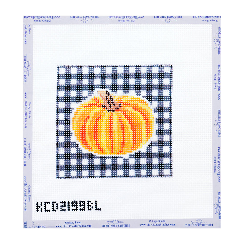 Gingham Pumpkin: Black