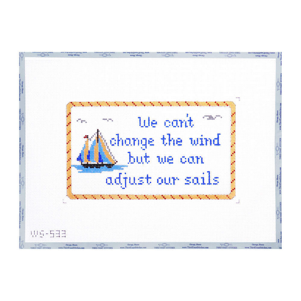 We Can Adjust Our Sails - 13 mesh.