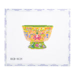 Yellow Chinoiserie Bowl