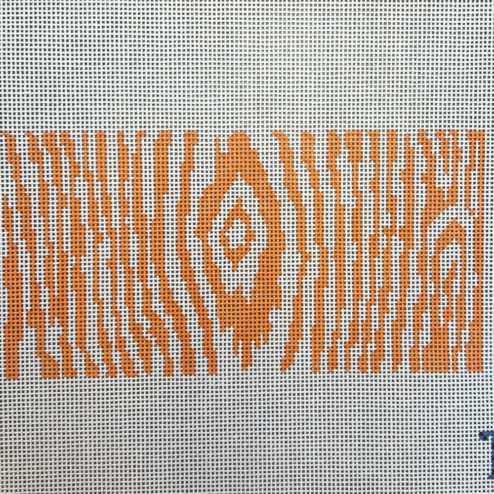 Faux Bois Insert-Orange