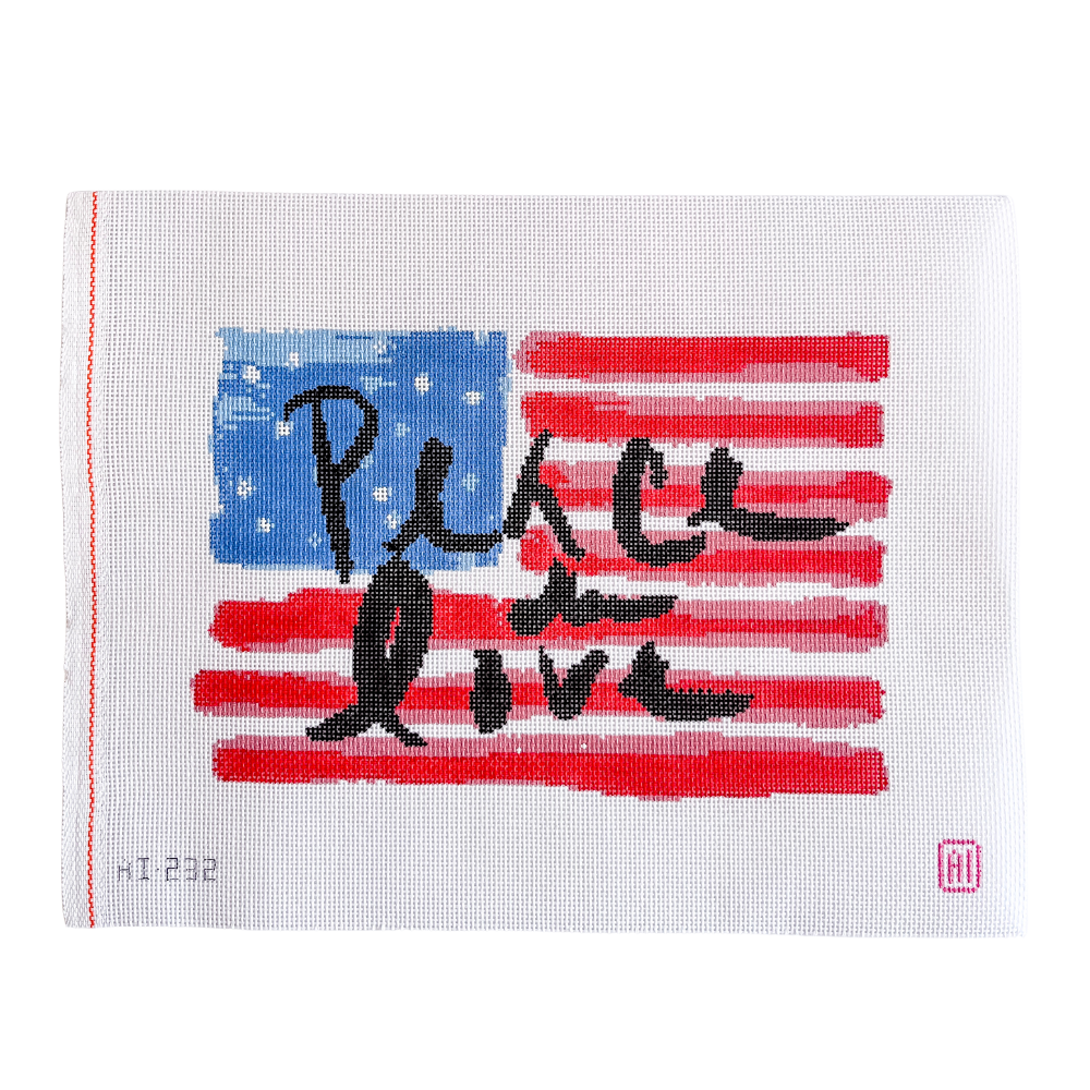 Peace & Love Flag