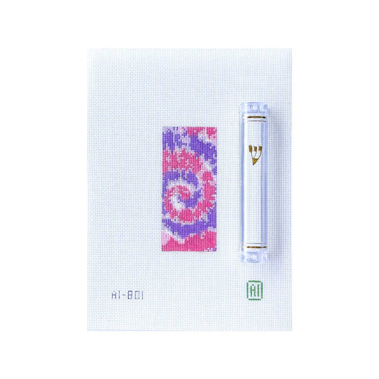 Tie Dye Mezuzah & Case
