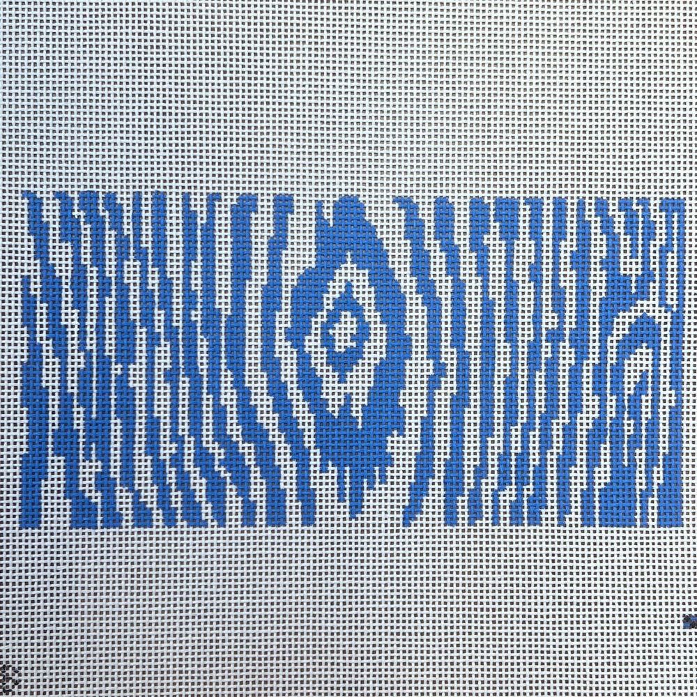 Faux Bois Insert-Blue