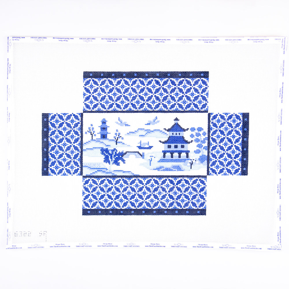 Blue Pagoda Brick Cover